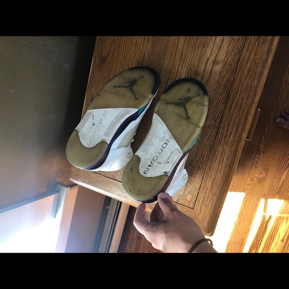 Size 11 and 12 Jordan “Grape 5” NO BOX - Picture 6 of 7